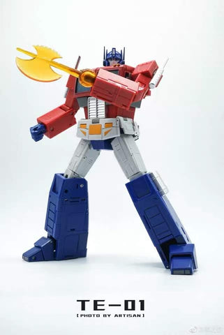 Transform Element TE-01 TE01 Masterpiece Optimus Prime (MP Size, MP10, MP44, 2 head sculpts ) Reissue 23cm / 9"