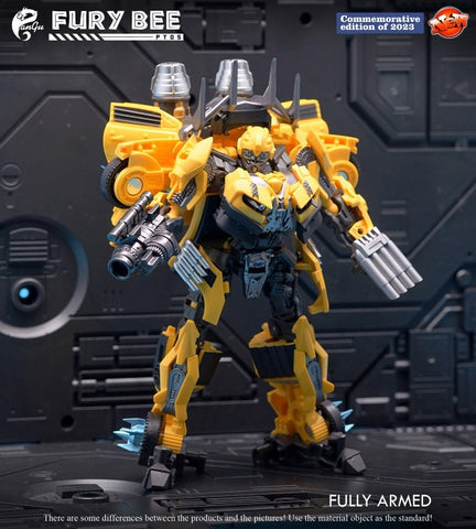 Pangu Toys PT-05 PT05 Fury Bee (Bumblebee The Wreckers Mode，Modified Studio Series SS49) 13cm / 5"