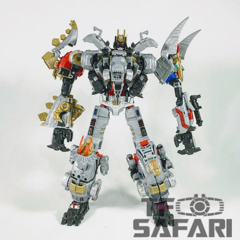 【No Original Box】BPF Volcanicus (POTP Dinobot Combiner, 1:1 KO) 5 in 1