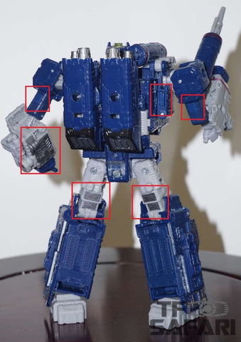 【Make-To-Order】Tim Heada TH001S Gap Filler ( Garage Kit ) for Siege Soundwave Upgrade Kit