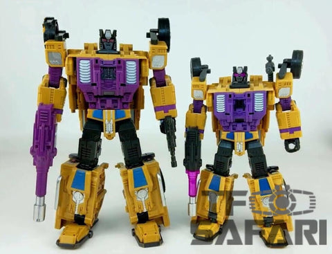 【loose pack】JB Jinbao Bruticus (Oversized Warbotron Combiner) 5 in 1 No box 43cm