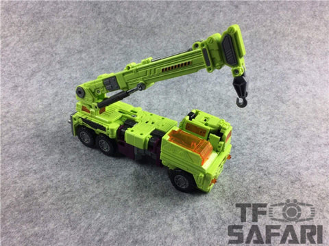 【No Original Box】NBK Devastator Green TF Engineering Full Set 6 in 1 (GT-01 Devastator) 38cm