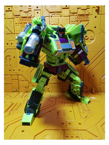 JB Jinbao Devastator Set A Scavenger & Bonecrusher (Oversized GT-01 GT01 Gravity Builder) 21cm