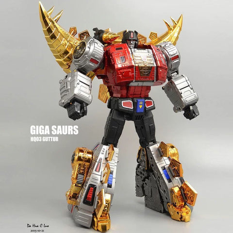 Gigapower GP HQ-03R HQ03R Guttur (Snarl) Chrome Version Reissue 28cm