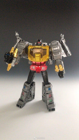 GigaPower GP HQ-01R HQ01R Superator (Grimlock) Chrome Version Giga Power 29cm / 11.5"