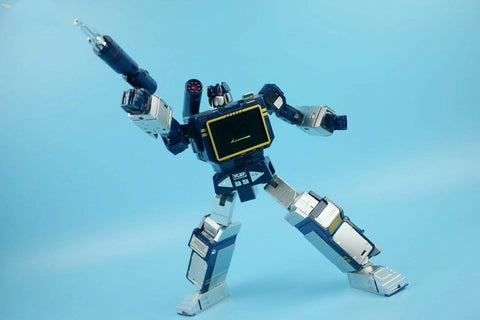 Toy House Factory THF-01J  THF01J Sonic Wave + THF-01P6 THF01P6 6 Cassette Warriors 25cm (MP-13 Soundwave)