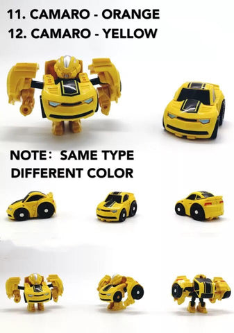 [No box] Weijiang Mini TF Hunting War Q Car (KO Takara Tommy QT Series) 16 in 1