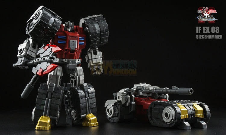 Iron Factory IF E06 - E10 Asura Knights ( Dinobots in Civil War) 5