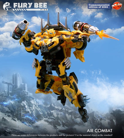 Pangu Toys PT-05 PT05 Fury Bee (Bumblebee The Wreckers Mode，Modified Studio Series SS49) 13cm / 5"