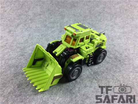 【No Original Box】NBK Devastator Green TF Engineering Full Set 6 in 1 (GT-01 Devastator) 38cm