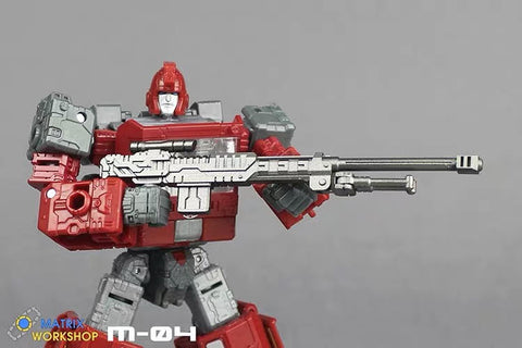 Matrix Workshop M04 M-04 Siege Ironhide Weapon Set Upgrade Kit甜