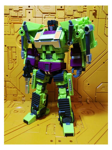 JB Jinbao Devastator Set A Scavenger & Bonecrusher (Oversized GT-01 GT01 Gravity Builder) 21cm