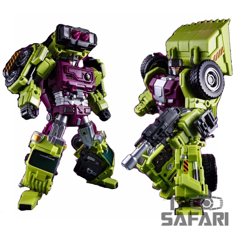 JB Jinbao Devastator Set B Scrapper & Mixmaster (Oversized