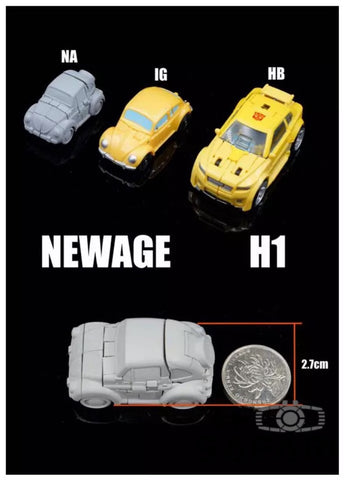 NA NewAge H1 Flipper (Bumblebee) New Age 6cm / 2.5'