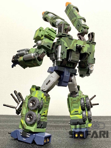 TFC Toys STC-01B  STC01B ST Supreme Tactical Commander Rolling Thunder (Optimus Prime) Jungle version 29cm / 11.5"