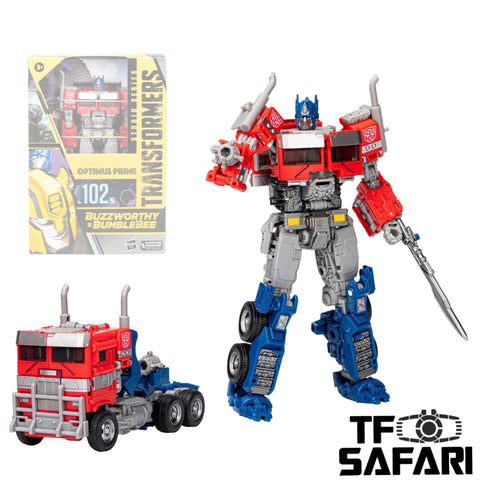 Transformers Buzzworthy Bumblebee Studio Series SS-102 SS102 ROTB Rise of the Beasts Optimus Prime 6.5"