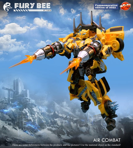 Pangu Toys PT-05 PT05 Fury Bee (Bumblebee The Wreckers Mode，Modified Studio Series SS49) 13cm / 5"