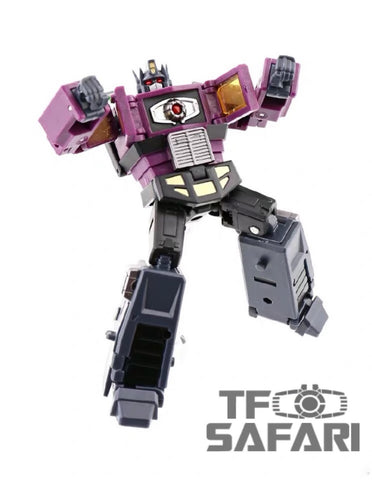 DX9 Toys X34P Dutch Phonas (Optimus Prime Shattered Glass SG with Trailer) Purple Version 10.5cm / 4"