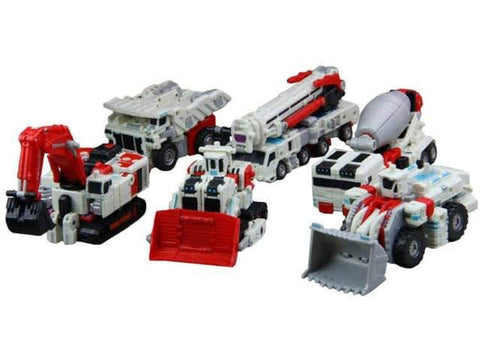 TFC Toys Perseus (White version Hercules) Devastator 6 in 1 set 35cm / 14"