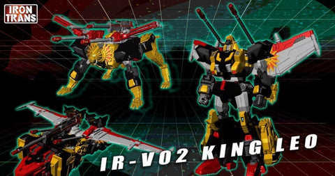 【Pre-Order】Irontrans IR-V02 IRV02 King Leo (Victory Leo)  35cm / 14"