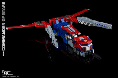 Transform and Rollout TR-02 TR02 Commander of Stars (Transformers Galaxy Force Optimus Prime) Galaxy Convoy 24cm / 9.5mm