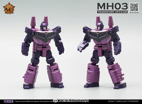 MHZ Toys MH03 MH-03 Transport Officer Upgrade Kit (Freight Car) for FT-44 FT44 Thomas (Astrotrain)
