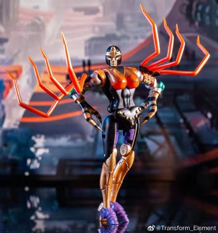 Transform Element TE MM001 TE-MM001 Blackarachnia (Legend Class) 8cm / 3.5"