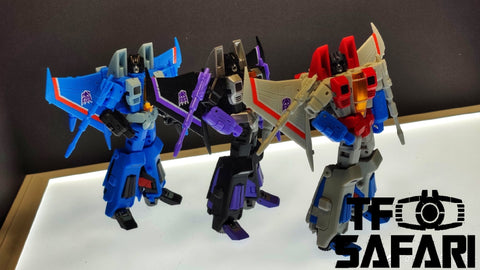 NA NewAge H13 H14 H15 H-13 H-14 H-15 Lucifer, Leviathan, Samael ( Starscream, Thunder Cracker, Skywarp ) New Age 9cm / 3.5"