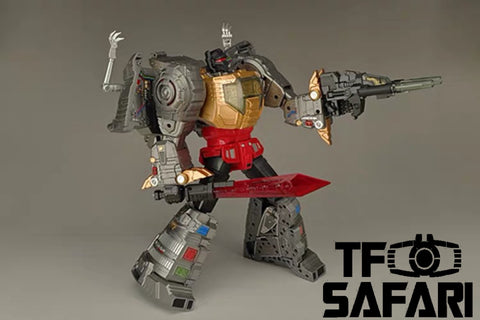 GigaPower GP HQ-01 HQ01 Superator (Grimlock) Metallic Version Giga Power 29cm / 11.5"