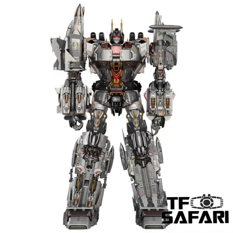 Dream Star Toys  DST01-001 DST-01 Slingshoot Encourager Combiner ( Slingshot, Aerialbots , Superion) Metallic Version 22cm (8.5") DreamStarToys