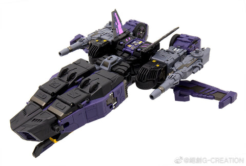 GC G-Creation GCreation GDW-03B Darkblade (Sixshot, Fumma Black Version) IDW Limited Version 30mm / 11.5“