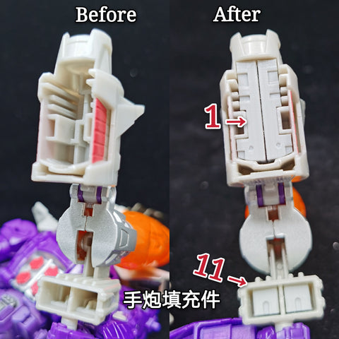 Ratchet Studio ROS-019 ROS019 Gap Fillers for Titans Return Galvatron Upgrade Kit