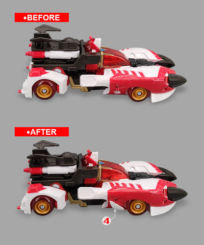 Go Better Studio GX41 GX-41 Gap Fillers for  Legacy Velocitron Cybertron Universe Override Upgrade Kit