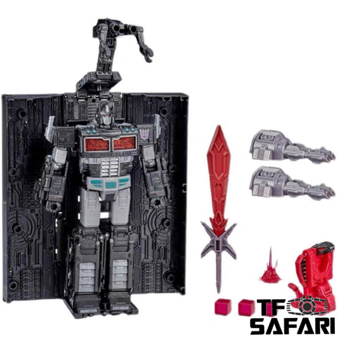 Transformers Generations War for Cybertron WFC-16  Netflix Leader Class Nemesis Prime Spoiler Pack