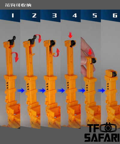 Go Better Studio GX-06 Uptrade Kit for WFC Earthrise Grapple ( Upgrade Kit+ Gap Fillers)