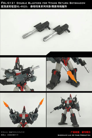 Shockwave Lab SL-121 SL121 Weapon Set for Titans Return Sky Shadow Upgrade Kit.