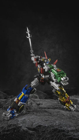 Metallic Version Lucky Cat Microcosmos MC-01S MC01S Elvis (Voltron Set 5 in 1 Set) Micro Cosmos 16cm / 6.3"