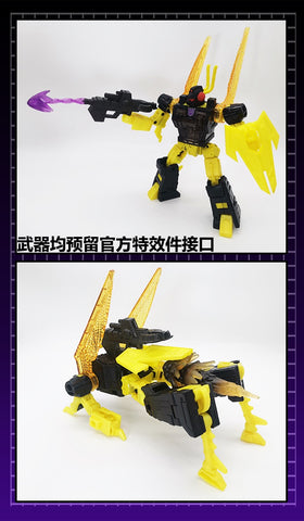 115 Workshop YYW-31 YYW31 Upgrade kit for WFC Legacy BUZZWORTHY BUMBLEBEE RANSACK Upgrade Kit