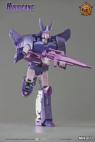 4th Party MHZ Toys MH01 MH-01 Hurricane Not FT39 Quietus (Cyclonus MP size)  28cm / 11"