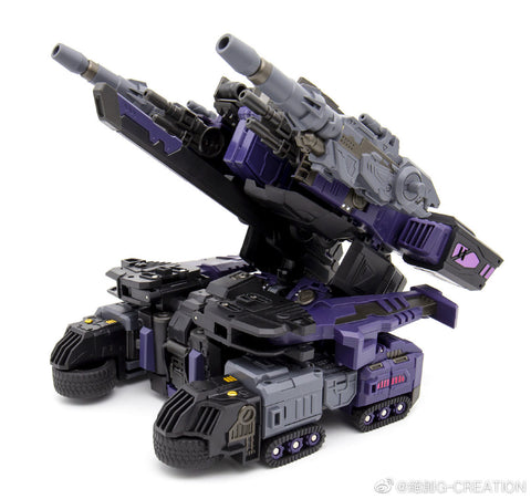 GC G-Creation GCreation GDW-03B Darkblade (Sixshot, Fumma Black Version) IDW Limited Version 30mm / 11.5“