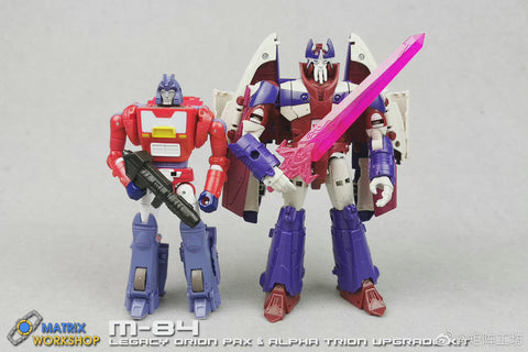 Matrix Workshop M84 M-84 Weapon set  for Generations Legacy Orion Pax & Alpha Trion Upgrade Kit