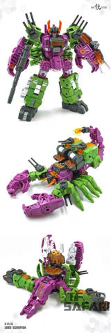 Iron Factory IF EX-18 EX18 Scorpion Megazarak (Scorponok) 18cm