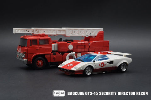 BadCube BC OTS-15 OTS15 Security Director Recon Red Alert 18cm