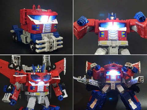 Shockwave Lab SL-55 SL55 LED Chest Light for Siege Galaxy Optimus Prime (Voyage Class COP) Upgrade Kit.