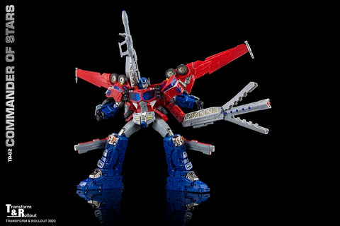 Transform and Rollout TR-02 TR02 Commander of Stars (Transformers Galaxy Force Optimus Prime) Galaxy Convoy 24cm / 9.5mm