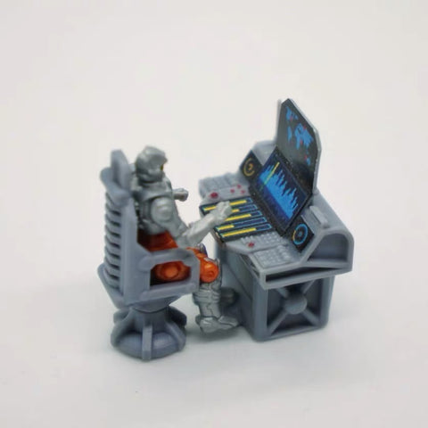 【Make-To-Order】FEITE FTDC-06 & FTDC-07 Swivel Chair & Control Panel for Dia-Nauts (Diaclone Personnels ) Diaclone Upgrade Kit