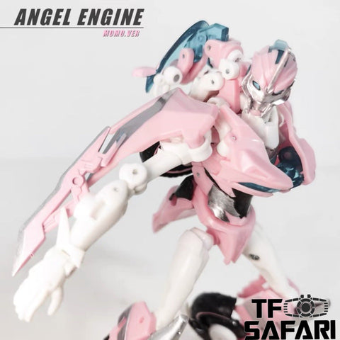APC Toys APC-005P APC005P Angel Engine ( 1:1 TFP Arcee Deluxe Class ) Momo Ver. Pink Version 15cm / 6"