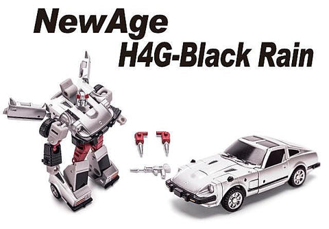 NA NewAge H4G H-4G Black Rain（Silverstreak Repaint Version Full Silver) New Age 8cm / 3"