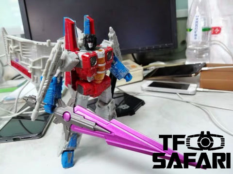 Dr.Wu DW-P38 Asura Giant Sword Purple for G1 Megatron (Siege, MP, TFP) Dr Wu Upgrade Kit