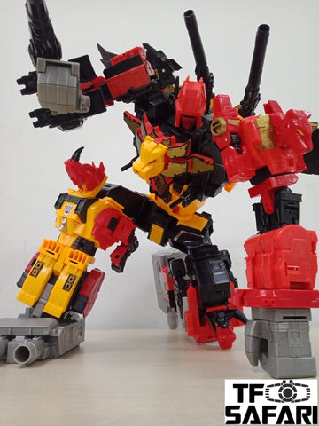 Transformers Power of the Primes POTP Predaking 5 in 1 set 【Unofficially Released Version】
